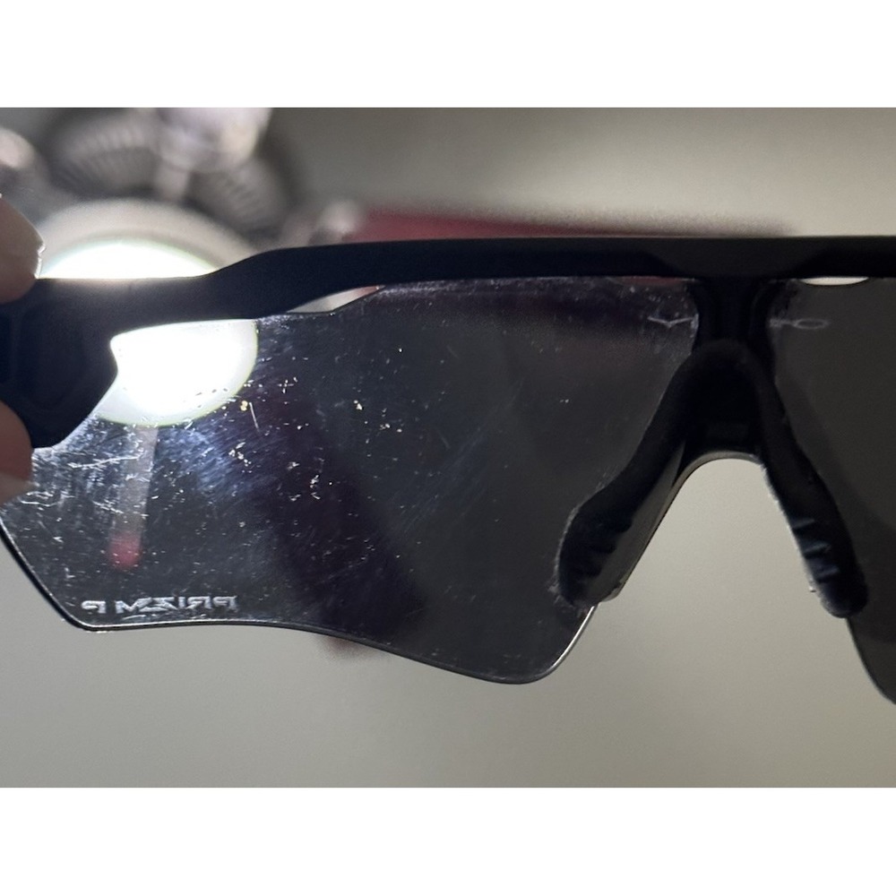 Oakley Radar EV OO9208-5138 Sunglasses Semi-Rimless Shield Prizm Polarized 128 - Picture 7 of 8